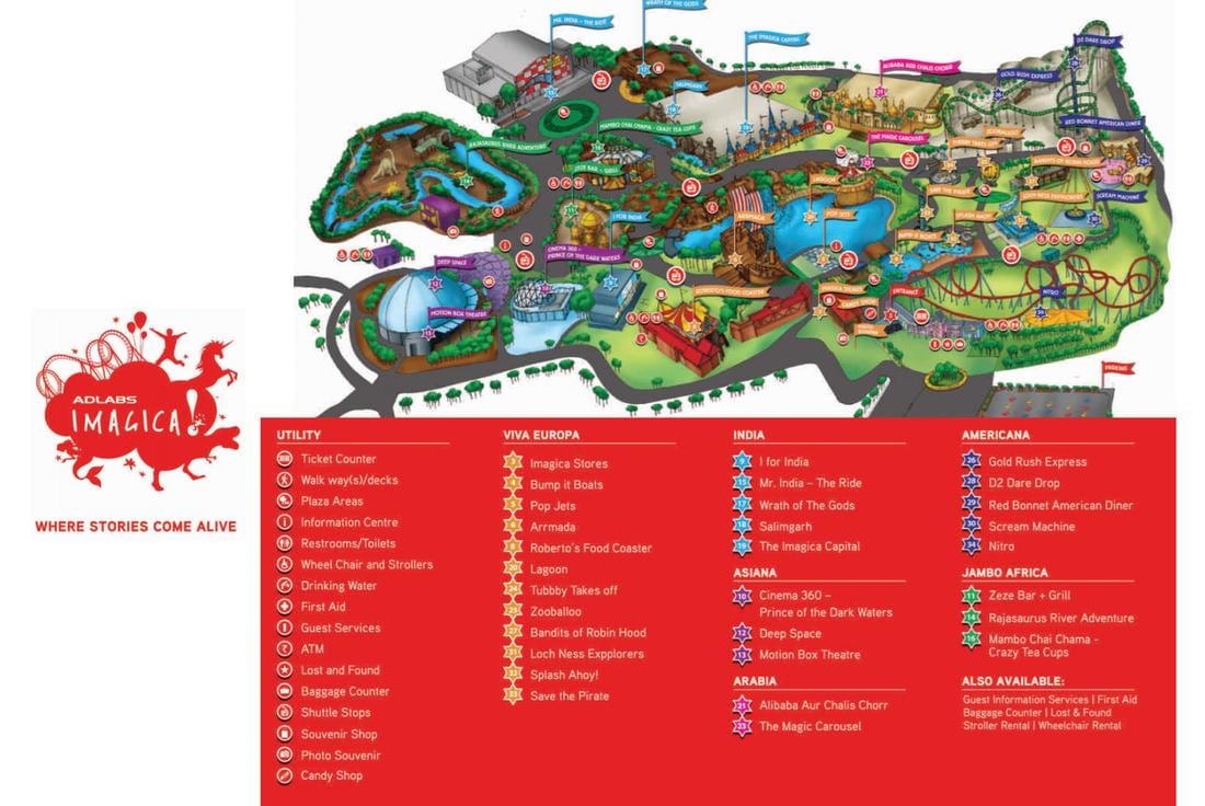 نقشہ کے Imagica ممبئی کا نقشہ