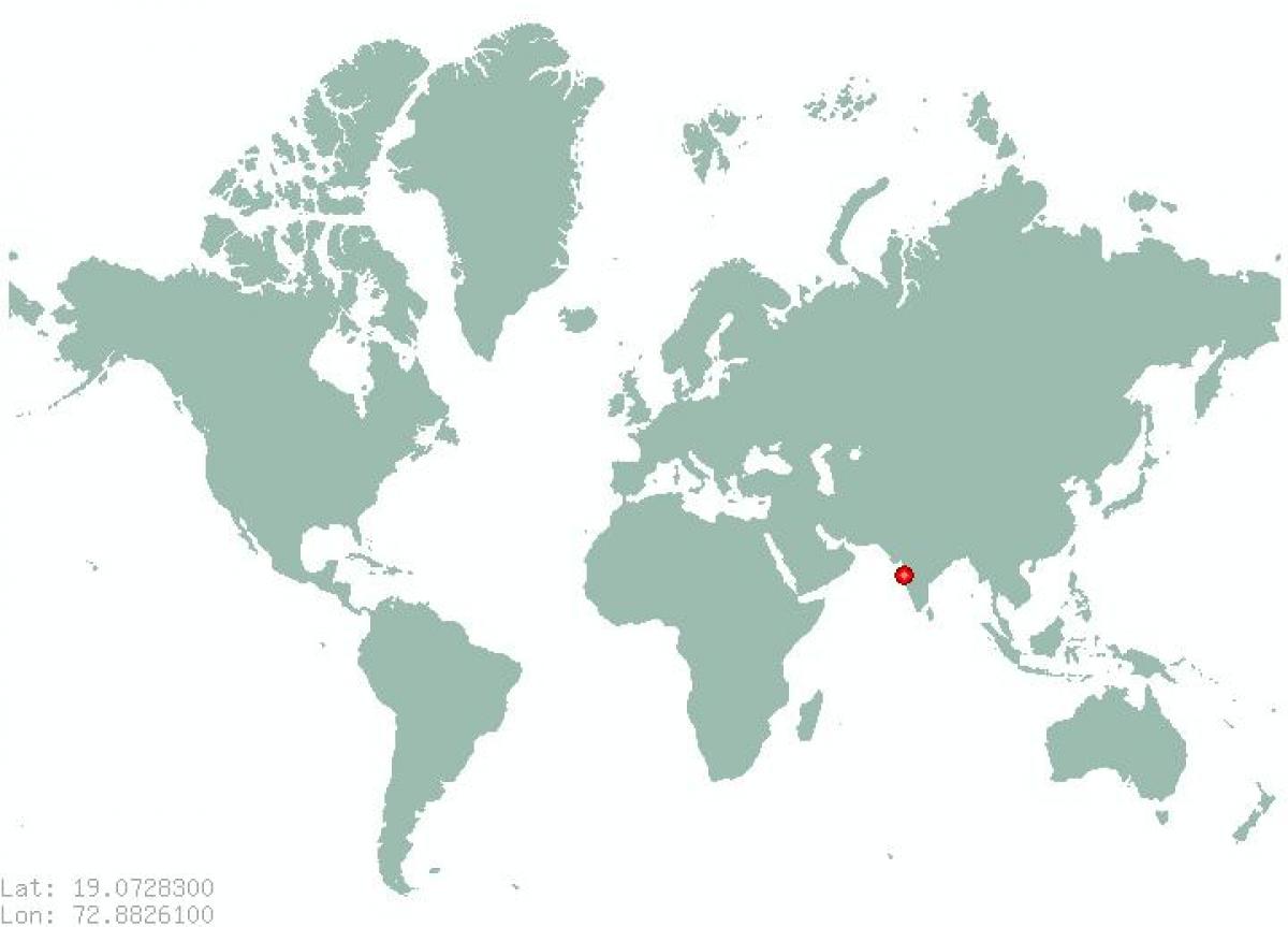 ممبئی پر دنیا کے نقشے