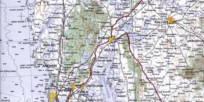 ممبئی کے کلیان نقشہ