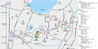 Powai ممبئی کا نقشہ